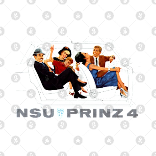 NSU PRINZ 4 - brochure by Throwback Motors