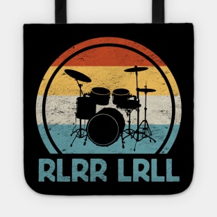 RLRR LRLL Drum Kit Silhouette Tote