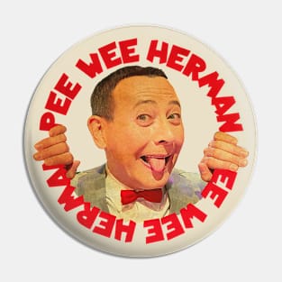 Pee Wee Herman Vintage Pin