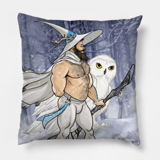 Witch Boy Winter Pillow