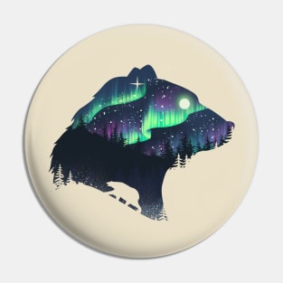 Northern Lights Pin