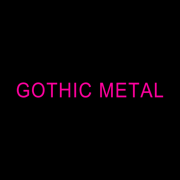 GOTHIC METAL by DDSeudonym