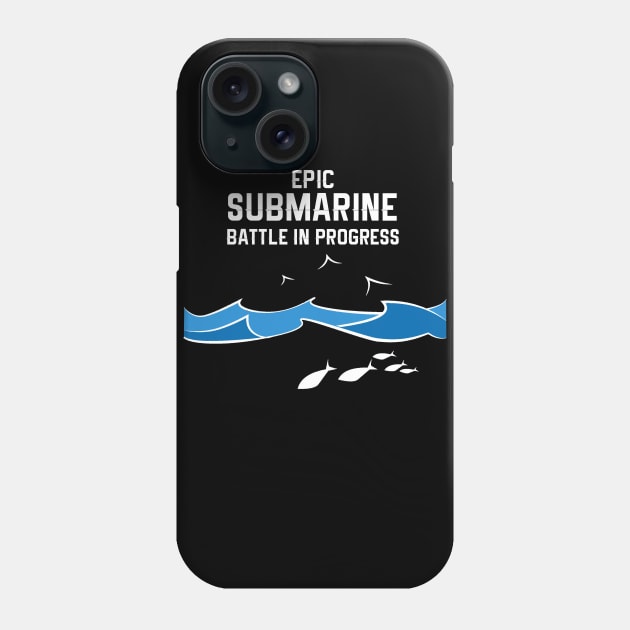 Epic Submarine Battle Veteran Phone Case by TriHarder12