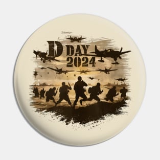 D Day 2024 Pin