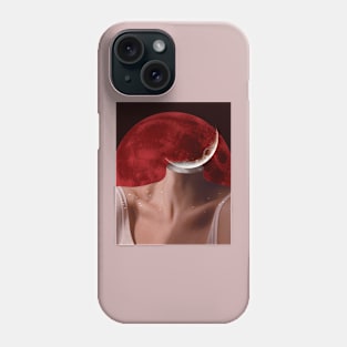 Red moon Phone Case