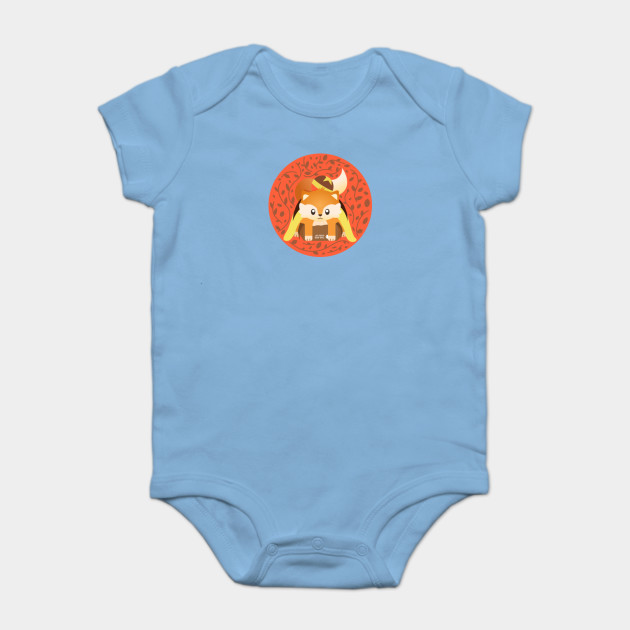 Fox In Box Fox Onesie Teepublic