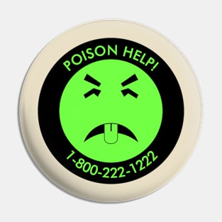 Mr Yuk Solution poison Pin