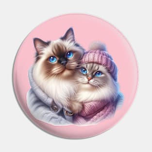 Cute blue eyes cats Pin