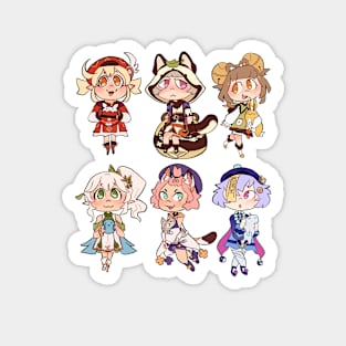 Genshin Chibis Magnet