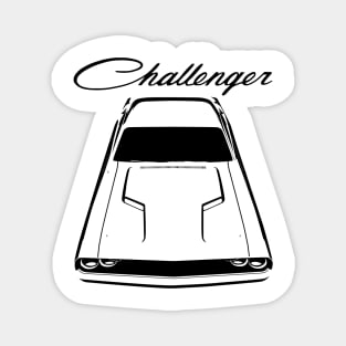 Challenger 1970 - Multi color Magnet