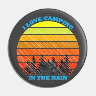 Camping lover Pin