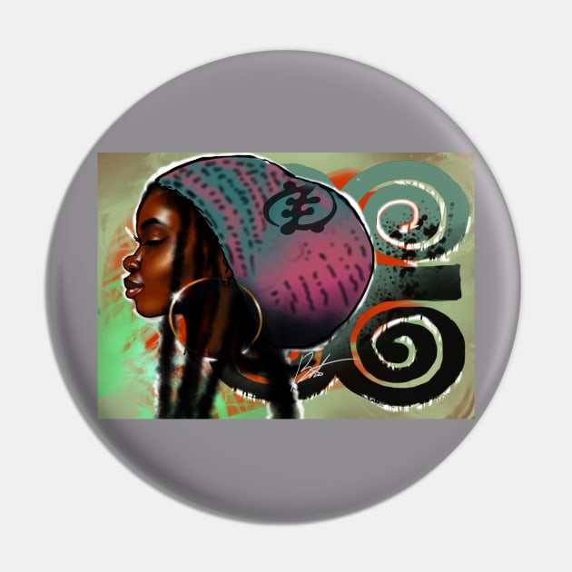 Loc’d Queen Pin by Timzartwork