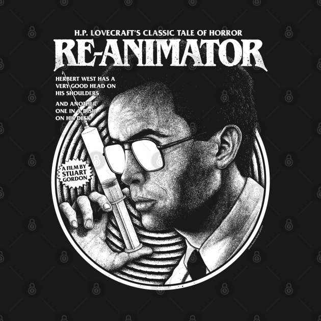 Reanimator, Herbert west, Lovecraft by PeligroGraphics