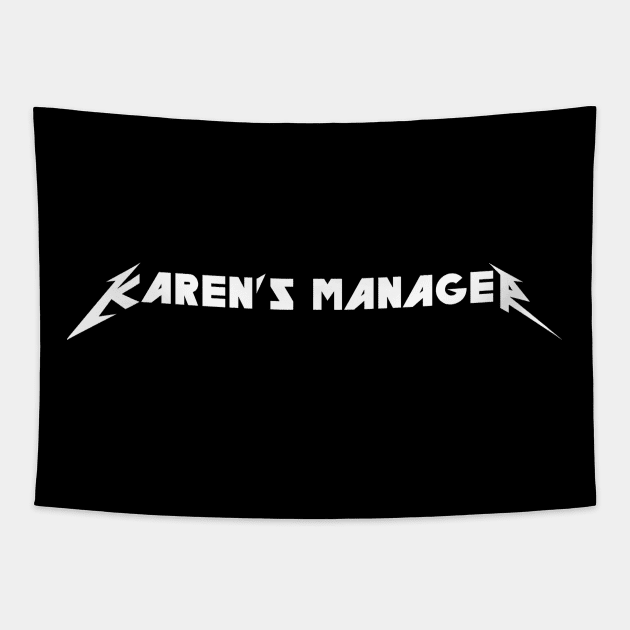 Karen's Manager Tapestry by Gabby Hamrick