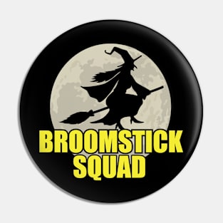 Broomstick Squad Witches Pin