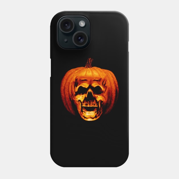 PUMPKIN HORROR Phone Case by jnapoleon