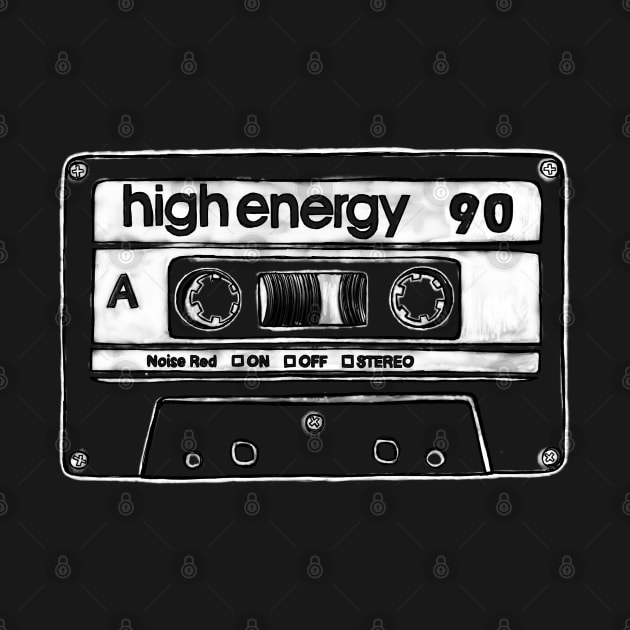 90 Retro Birthday Mix Tape 1990 by badlydrawnbabe