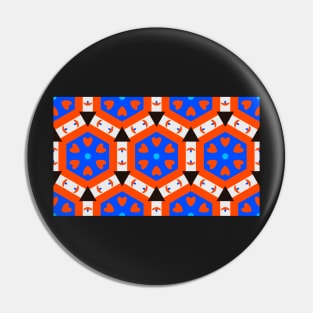 bright colorful geometric pattern Pin