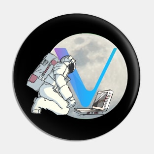 Vechain VET Crypto Link coin Crytopcurrency Pin