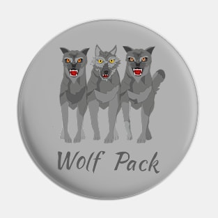 Wolf Pack Pin