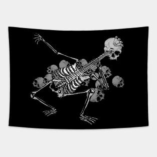 Skeleton Guitar Tapestry