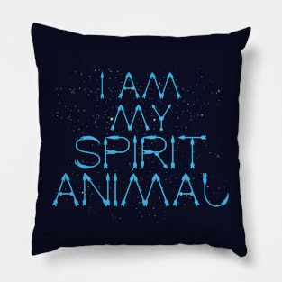 Funny Spirit Animal Motivational Self Esteem Slogan Pillow