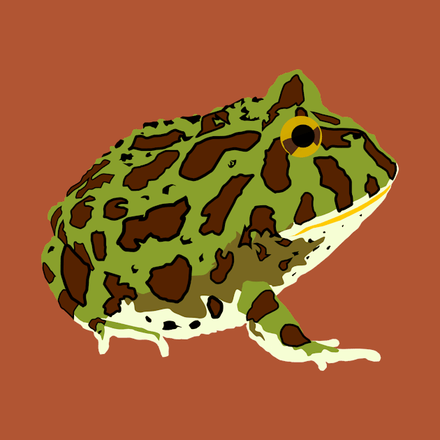 Ornate Pacman Frog by stargatedalek