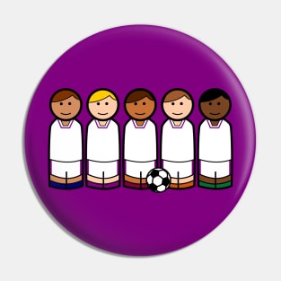 Soccer Peg Dolls Pin