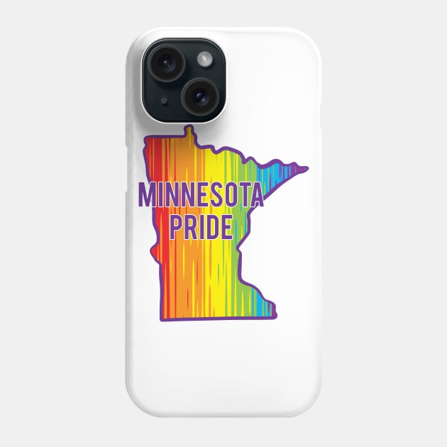 Minnesota Pride Phone Case by Manfish Inc.