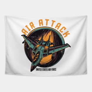 Air Attack United States Air Force Tapestry