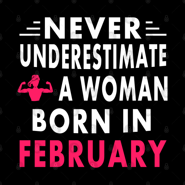 Never underestimate A Woman born in February by foxredb