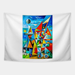 Sailboat Serenity: Design Collection Tapestry