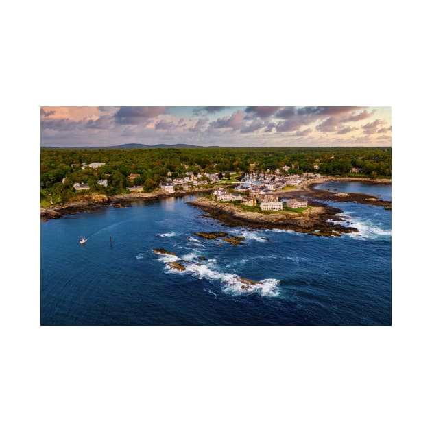 Looking into Perkins Cove by jforno