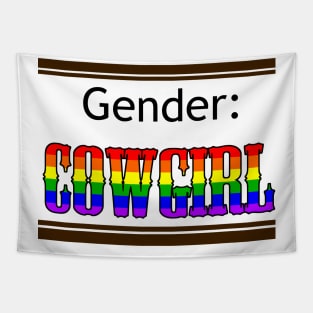 Gender: COWGIRL - Rainbow Tapestry