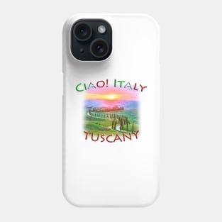 Ciao Italy TUSCANY Scenery Phone Case