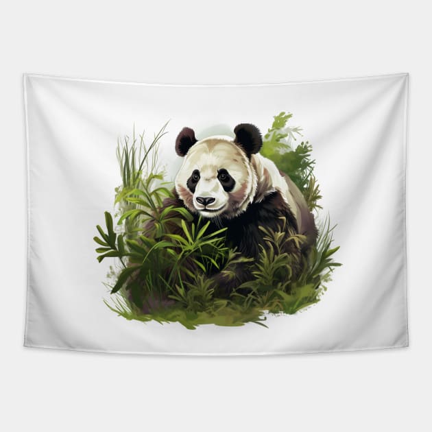 Giant Panda Tapestry by zooleisurelife