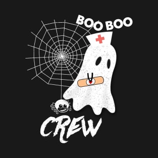 Boo Boo Crew Nurse Ghost T-Shirt