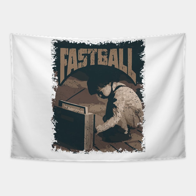 Fastball Vintage Radio Tapestry by K.P.L.D.S.G.N