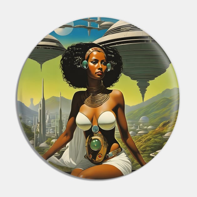 Sci Fi Queen Pin by PlushFutura