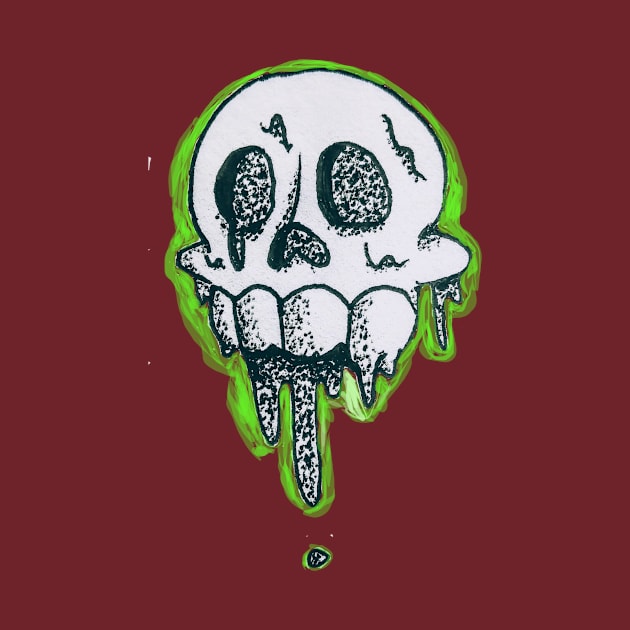 Neon Skull by BlueGoo