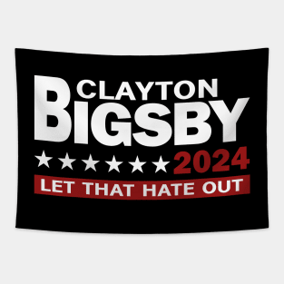 2024 Let That Hate Out Politics Funny Gift Tapestry