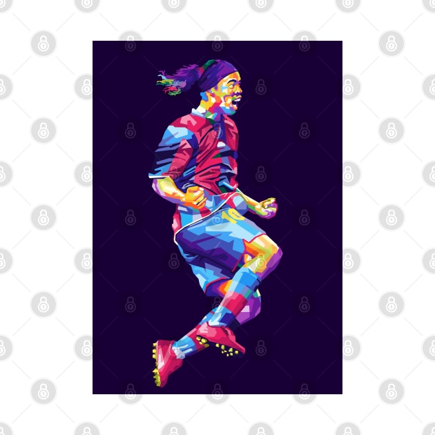 Ronaldinho by Zet Art