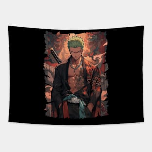 RORONOA ZORO MERCH VTG Tapestry