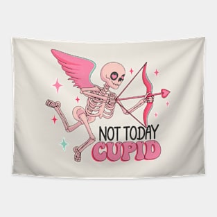 Not Today Cupid Tapestry