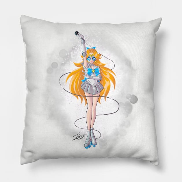 Sailor Disco Dazzler Pillow by sergetowers80