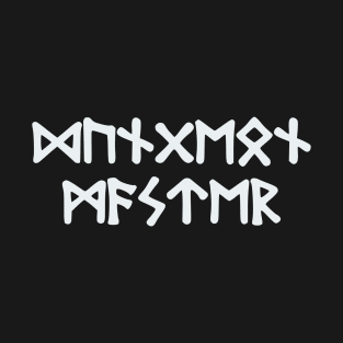 Dungeon Master Runes T-Shirt