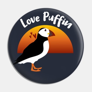 Love Puffin Pin