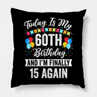 Leap Year Birthday Leap Day 60 Yrs Old Leapling Pillow