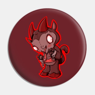 Plushie Krampus Pin