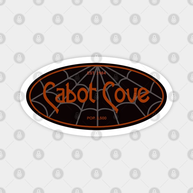 Spooky Cabot Cove Magnet by Maddy Young